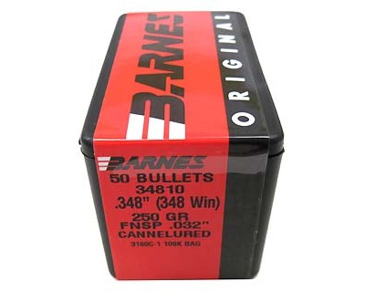 348Win .348"250gr OrgFNSP.032"/50 (Bullets for Reloading)