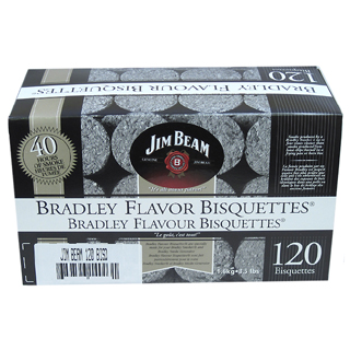 Jim Beam Bourbon Bisquettes 120pk Smoker Bisquettes