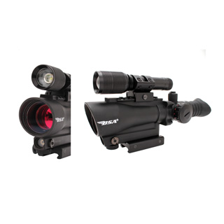 30mm Red Dot/Red Laser/140 Lumen Light