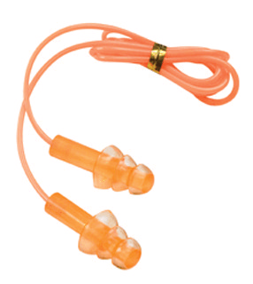 Gel Ear Plugs Corded 2 W/Case