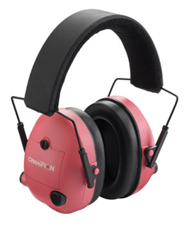 Electronic Ear Muffs, Pink