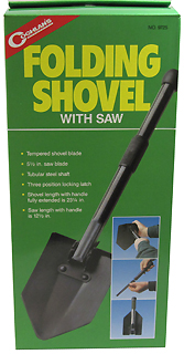 Folding Shovel w/Saw