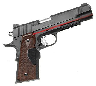 1911 Government Commander Pro Front Activated Walnut