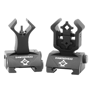 Diamond Front and Gen2 Rear Sights