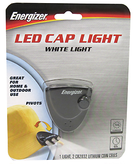 3-LED Cap Light - 14 Lumens