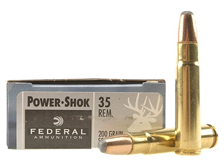 35 Remington by Federal, 200 Grain, Power Shok SP,(Per 20)