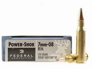 7mm-08 Remington by Federal 7mm-08 Rem, 150 Grain, ProHunter SP,