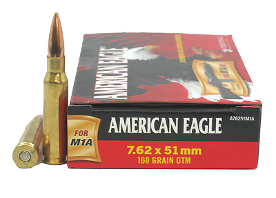 American Eagle 7.62x51 M1A 168gr OTM (Per 20)