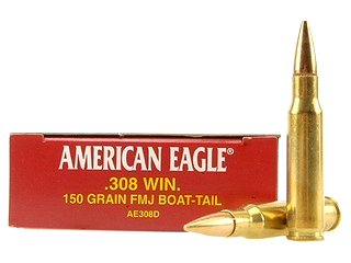308 Winchester by Federal 308 Win, 150gr, FMJBT, (Per20)