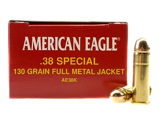 38 Special by Federal 38 Special, 130gr, Full Metal Jacket, (Per 50)