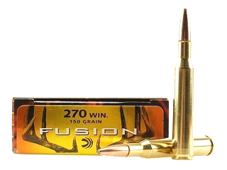 270 Winchester by Federal 270 Win, 150grain, Fusion, (Per 20)