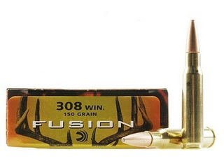 308 Winchester by Federal 308 Win, 150gr, Fusion, (Per 20)