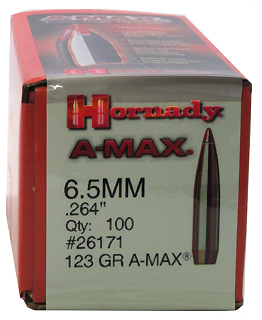 6.5mm .264 123gr Match A-Max /100