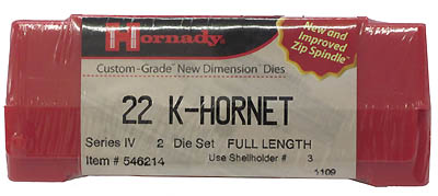 Die Set 22 K-HORNET (.224)