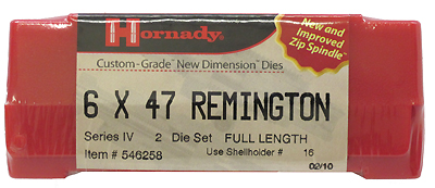 Die Set 6X47 Remington (.243)