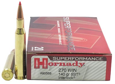 270 Winchester by Hornady Superformance 140gr SST (Per 20)