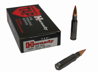308 Winchester by Hornady 308 Win, 155gr, TAP (Per 20)