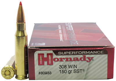 308 Winchester by Hornady Superformance 150gr SST (Per 20)