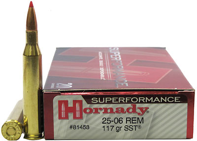 25-06 Remington by Hornady Superformance 117gr SST (Per 20)