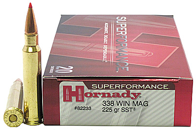 338 Winchester Magnum Ammunition Superformance, SST 225gr (Per 20)