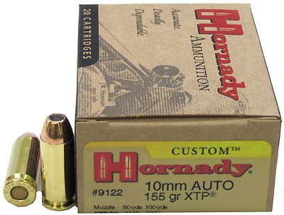 10mm by Hornady 155 Gr JHP/XTP (Per 20)