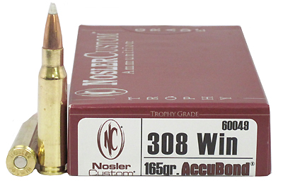 308 Winchester, Trophy Ammunition 165gr AccuBond (Per 20)