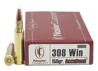 308 Winchester, Trophy Ammunition 150gr AccuBond (Per 20)