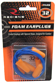 3pair corded earplugs blst pkg