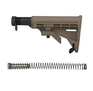 AR Collapsible T6 Stock, DE - AR T6 Collapsible Stock