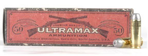45 Colt by Ultramax 45 Colt, 250gr, Round Nose Flat Point Lead, (Per 50)