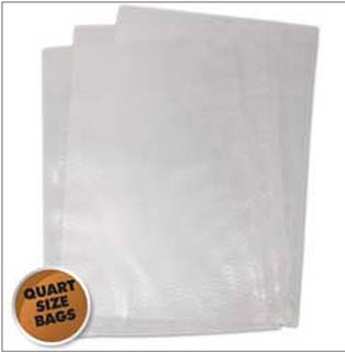 Vacuum Sealer Bags Quart 8"x12" 100ct