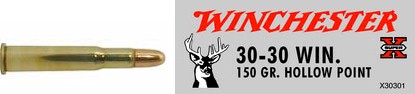 30-30 Winchester by Winchester 30-30 Win, 150gr, Super-X Hollow Point, (Per 20)
