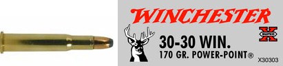 30-30 Winchester by Winchester 30-30 Win, 170gr, Super-X Power-Point, (Per 20)