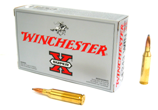 243 Winchester by Winchester 243 Win, 80grain, Super-X Pointed Soft Point, (Per 20)